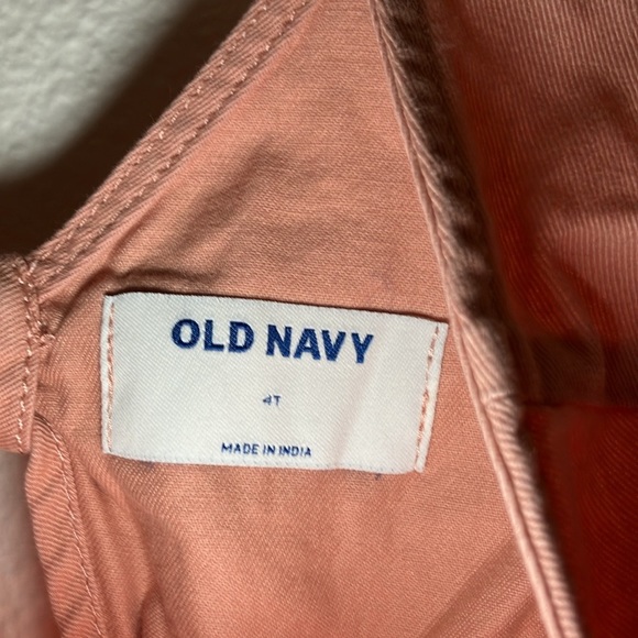 Old navy romper 4t cotton tie back twill outfit - Picture 4 of 4